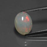 11.5x8.5 Opal 3ct Oval Cabochon in Multicolor