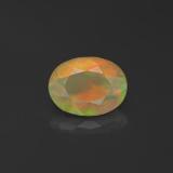 8mm x 6mm Oval Facet Opal 0.8ct