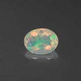 7.5mmx6mm Oval Facet Opal 0.7ct