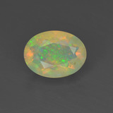 9mm x 6.5mm Oval Facet Opal 0.9ct