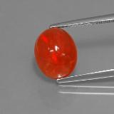 11x9 Opal 2.5ct Oval Cabochon in Multicolor
