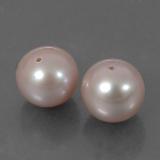 7.5 mm Drilled Sphere Pearl 6ct
