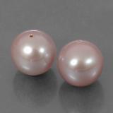 7 carat Pink Drilled Sphere Pearl 8mm