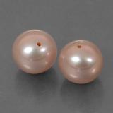 7.5mm Drilled Sphere Pearl 6ct