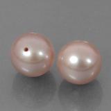 7 carat Pink Drilled Sphere Pearl 8mm