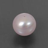 4 carat Pink Drilled Sphere Pearl 8 mm