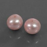 8 mm Pearl 7ct Drilled Sphere in Pink