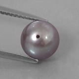 3 ct Opaque Drilled Sphere Pearl 8 mm