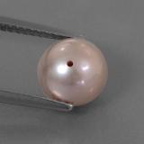 3 ct Opaque Drilled Sphere Pearl 7.5 mm