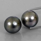 10.5mm Pearl 17ct Spherical in Silver