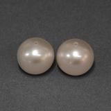 7 ct Opaque Drilled Sphere Pearl 8mm