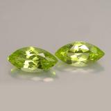 10x5mm Peridot 2ct Marquise Facet in Lively Green