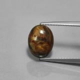 10.5mmx8mm Oval Cabochon Pietersite 3ct