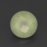 2 carat Green Round Checkerboard Prehnite 8mm