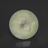8mm Round Checkerboard Prehnite 2ct
