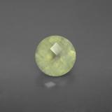2 carat Green Round Checkerboard Prehnite 8 mm