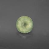 2 carat Green Round Checkerboard Prehnite 8 mm