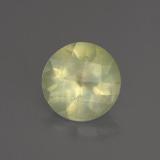2 ct Transparent/Translucent Round Checkerboard Prehnite 8 mm