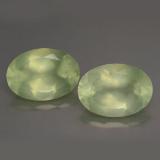 11 ct Transparent/Translucent Oval Facet Prehnite 14mmx10mm
