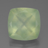 12x12mm Cushion Cut Prehnite 8ct
