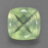 12mm x 12mm Cushion Cut Prehnite 7ct