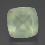 7 carat Green Cushion Cut Prehnite 12mmx12mm