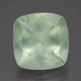 12mmx12mm Cushion Cut Prehnite 7ct