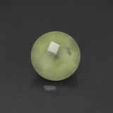 2 ct Transparent/Translucent Round Checkerboard Prehnite 8mm