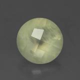 2 ct Transparent/Translucent Round Checkerboard Prehnite 8mm