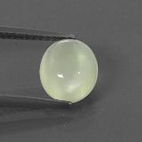 9x7.5mm Oval Cabochon Prehnite 2ct