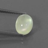 8.5x6.5mm Oval Cabochon Prehnite 1.5ct