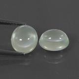 5 ct Transparent/Translucent Oval Cabochon Prehnite 9x7.5mm