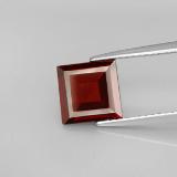 8mm x 8mm Square Facet Pyrope Garnet 2ct