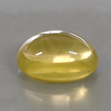 28 carat Lemon Oval Cabochon Quartz 22x15.5mm