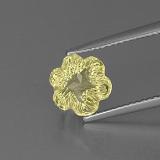 8.5x8 Flower Cut Quartz 2.5ct