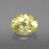 11x9mm Oval Facet Quartz 4ct