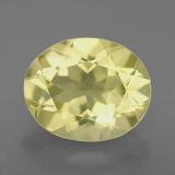 11mm x 9mm Oval Facet Quartz 4ct