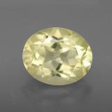 3 ct VVS Oval Facet Quartz 10.5x9