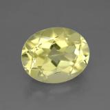 11x9mm Oval Facet Quartz 3ct