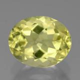 11x9mm Oval Facet Quartz 3ct