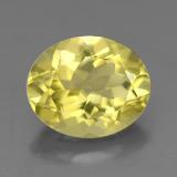 11mmx9mm Oval Facet Quartz 3ct