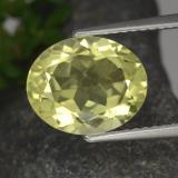11mm x 9mm Oval Facet Quartz 3ct