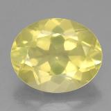 3 ct VS Oval Facet Quartz 11x9mm