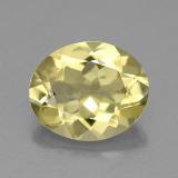 11mm x 9mm Oval Facet Quartz 3ct