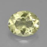 3 ct VVS Oval Facet Quartz 11.5x9mm