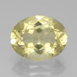 3 carat Lemon Oval Facet Quartz 11mm x 8.5mm