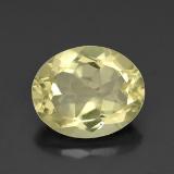 11x9mm Oval Facet Quartz 3ct