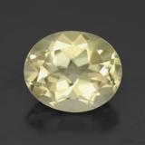 11mmx9mm Quartz 4ct Oval Facet in Lemon