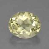 4 carat Lemon Oval Facet Quartz 11.5x9.5