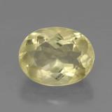 11mm x 8.5 Oval Facet Quartz 4ct